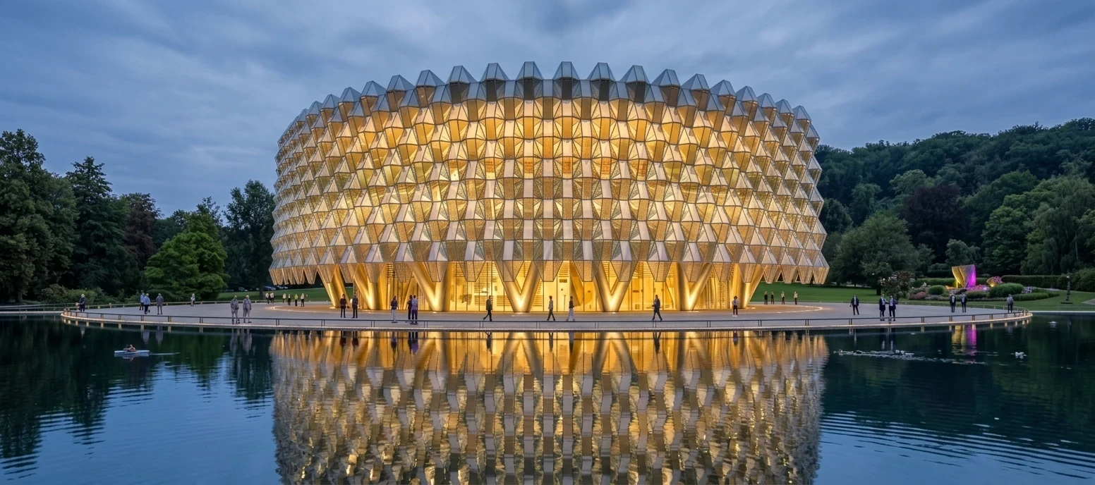 Centro Congressi, Buenos Aires — render 1 di 2