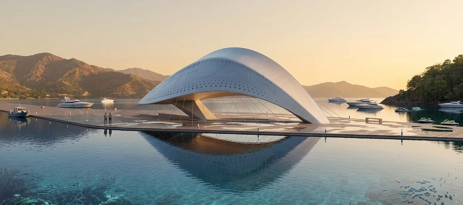 Aquarium, Florida — render 3 di 3